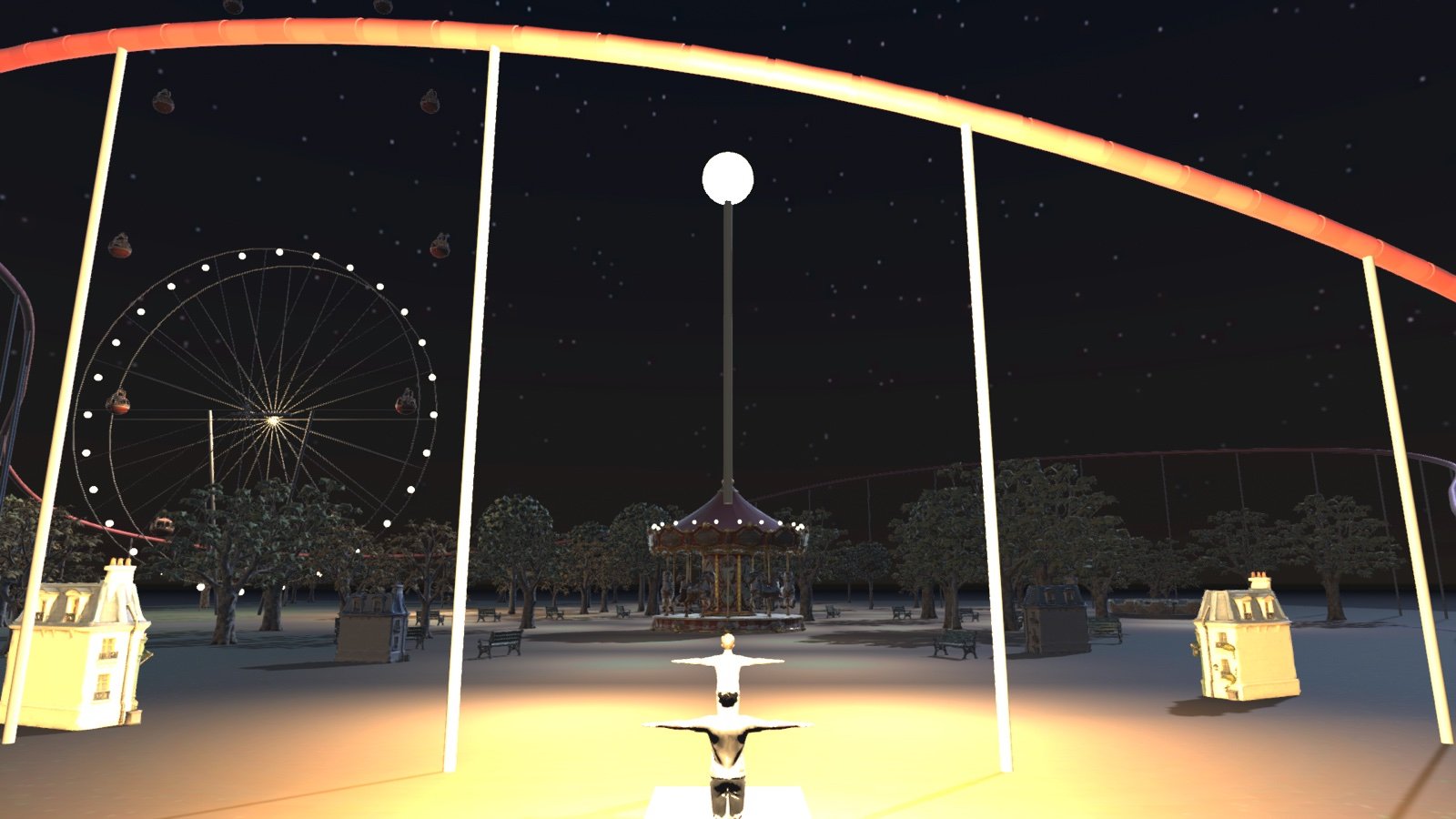 星光游乐园Unity版入口大道